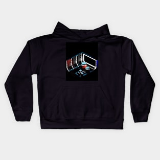 Sci-Fi Hanger 3D Kids Hoodie